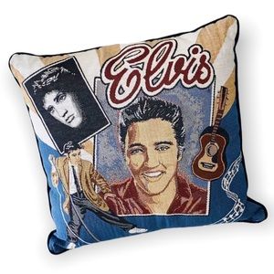 Elvis Presley “Stuck On You” Tapestery Throw Pillow